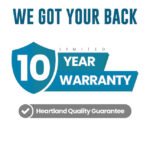 Heartland Coronado 12′ x 8′ Gable Engineered Storage Shed with Floor Durable Outdoor Wood Building - Image 4