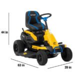 Cub Cadet CC30E Riding Lawn Electric Mower (33BA27JDB10) - Image 3