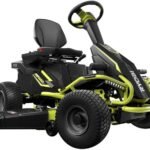 Ryobi 38″ 100Ah Electric Rear-Engine Riding Lawn Mower – Model RY48111